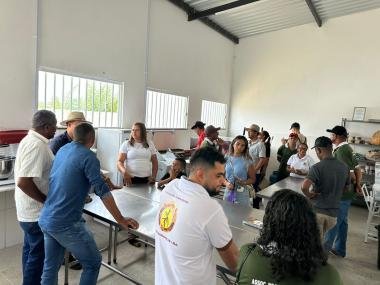 Intercâmbio qualifica produção de mandioca na agricultura familiar