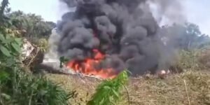 Chega a 66 número de mortos em queda de avião militar na Colômbia