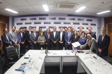 Governador recebe presidente da Câmara dos Deputados e reforça diálogo institucional em agenda com bancada federal