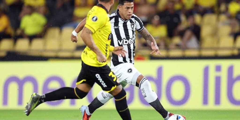 Pré-Libertadores: Botafogo arranca empate com Barcelona em Guayaquil