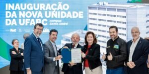 Lula inaugura nova unidade da UFABC em Santo André