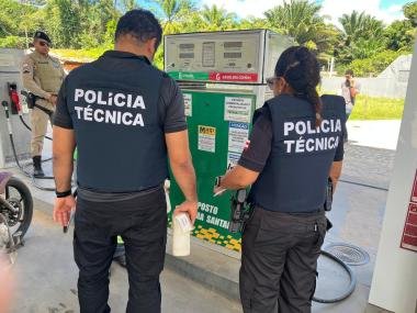 Polícia Científica participa da Operação Combustível Legal em três municípios baianos