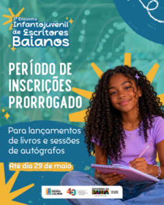2º Encontro Infantojuvenil de Escritores Baianos amplia prazo para inscrições de lançamentos literários