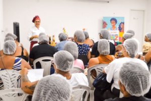 Bahia Pela Paz fortalece o comércio local com oficina voltada ao período junino para mais de 50 participantes