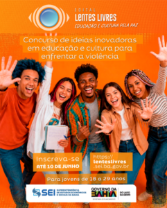 Concurso Lentes Livres mobiliza jovens de 21 municípios baianos pela cultura de paz
