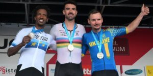 Lauro Chaman é ouro em etapa a Copa do Mundo de ciclismo de estrada
