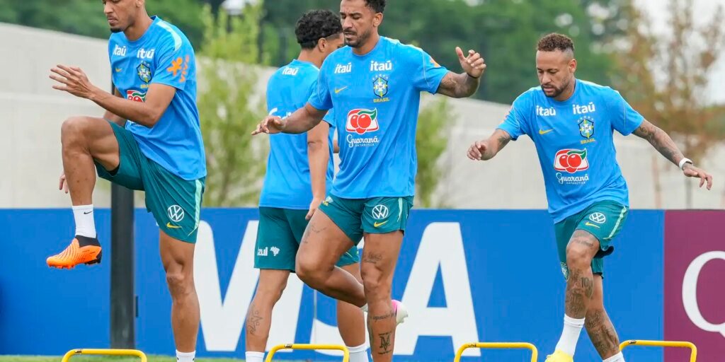 Brasil faz penúltimo treino e viaja para o Texas onde enfrenta Japão
