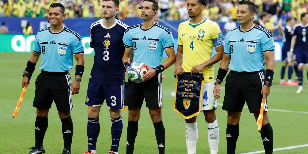 CBF envia ofício contestando gol anulado de Vini Jr. contra Escócia