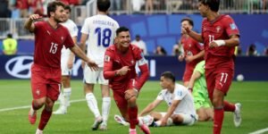 Cristiano Ronaldo faz dois gols e Portugal vence o Uzbequistão por 5x0
