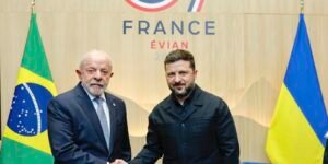 Lula e Zelensky debatem saída diplomática para guerra Ucrânia x Rússia