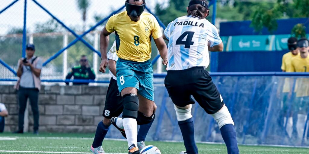 Brasil encerra Jogos Parasul-Americanos com ouro no futebol de cegos