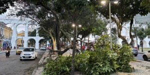 Vendaval ainda causa danos a moradores do Rio de Janeiro