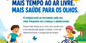 Oftalmologistas alertam para uso de telas e a miopia em crianças